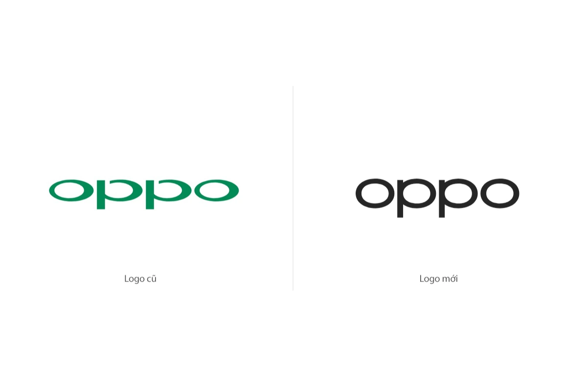 Sự thay đổi logo của Oppo