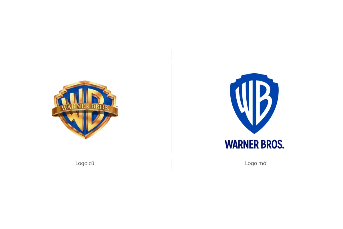 Sự thay đổi logo của Warner Bros