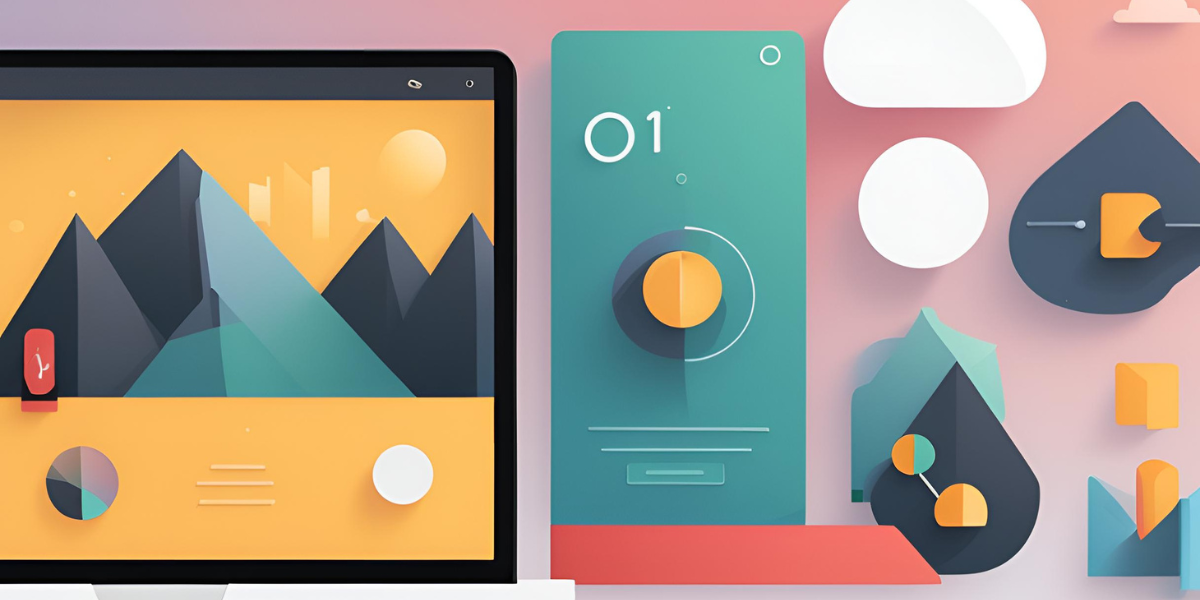 Material Design tạo được chiều sâu và điểm nhấn hơn nhờ vào những lớp flat xếp chồng lên nhau