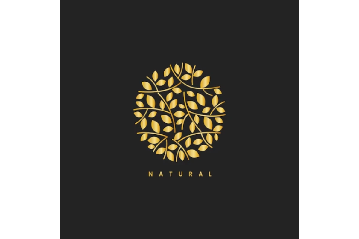 Logo từ hoa văn và họa tiết tự nhiên